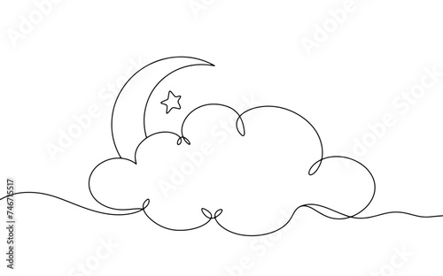 Night. Cloud. Night clouds. Weather