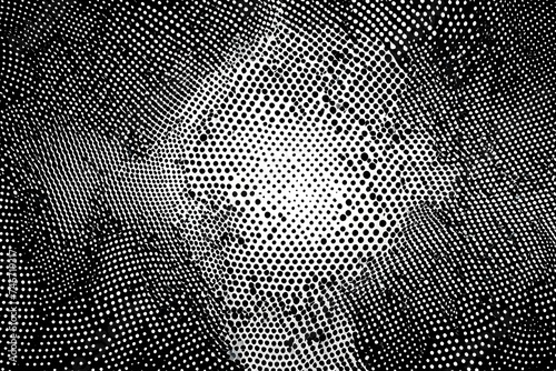 Abstract dotted vector background. Halftone effect.