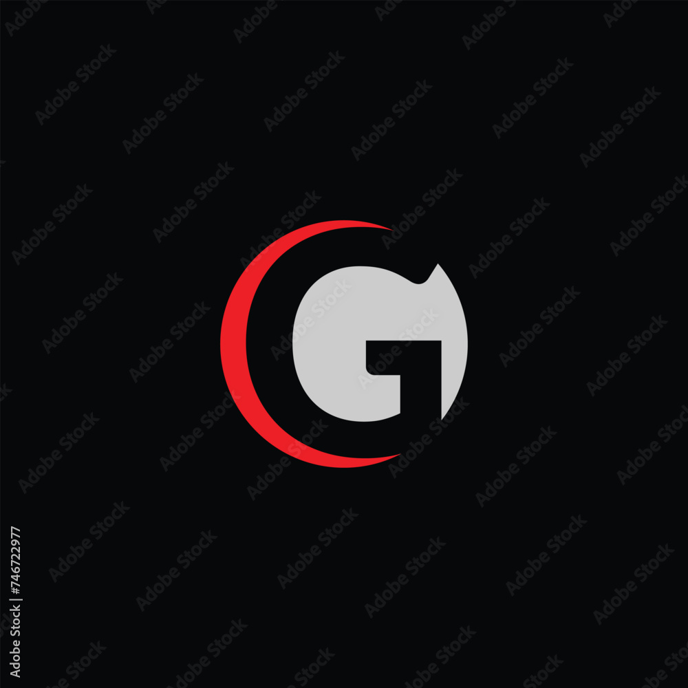 letter g and g text logo design vector letter g and g text logo design vector