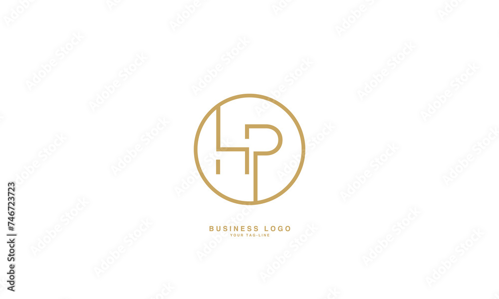 HP, PH, H, P, Abstract Letters Logo Monogram HP, PH, H, P, Abstract Letters Logo Monogram