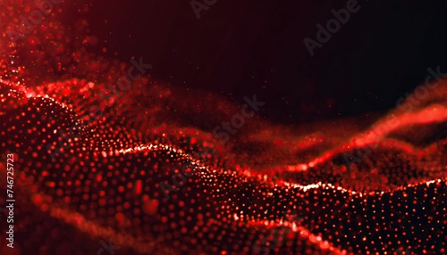  abstract particles dots background banner