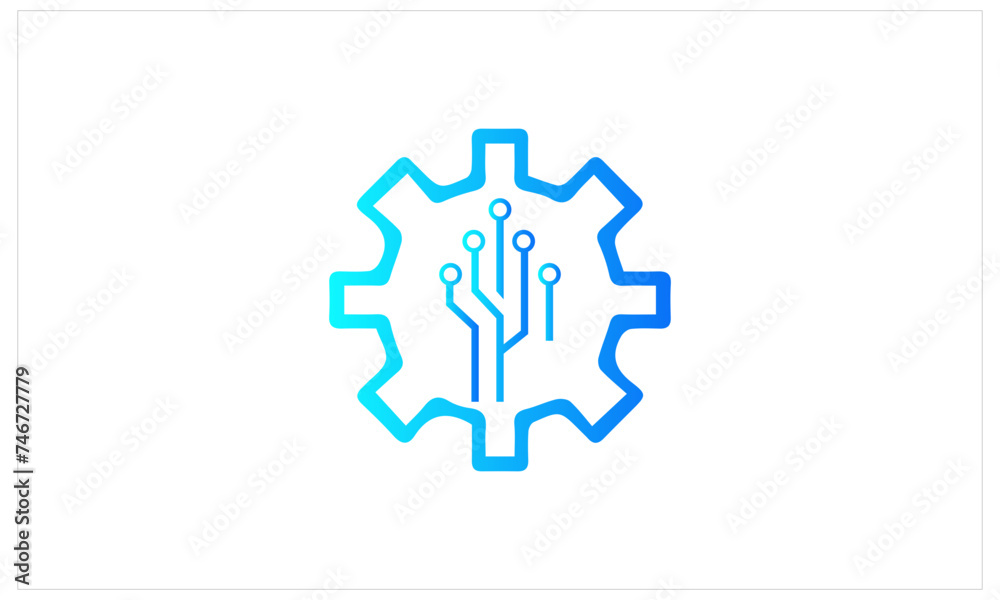 A modern technology icon logo with a sleek, minimalist design, symbolizing efficiency and innovation. A modern technology icon logo with a sleek, minimalist design, symbolizing efficiency and innovation.