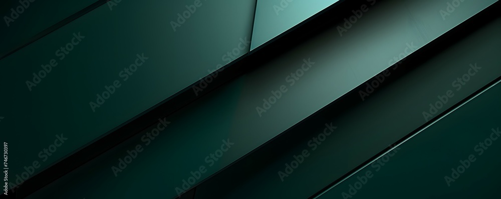 Abstract Green and Black Background with Dark Gray and Black Lines ...