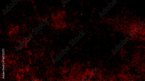 The Background With Black And Red Color Blend With Grunge Motifs