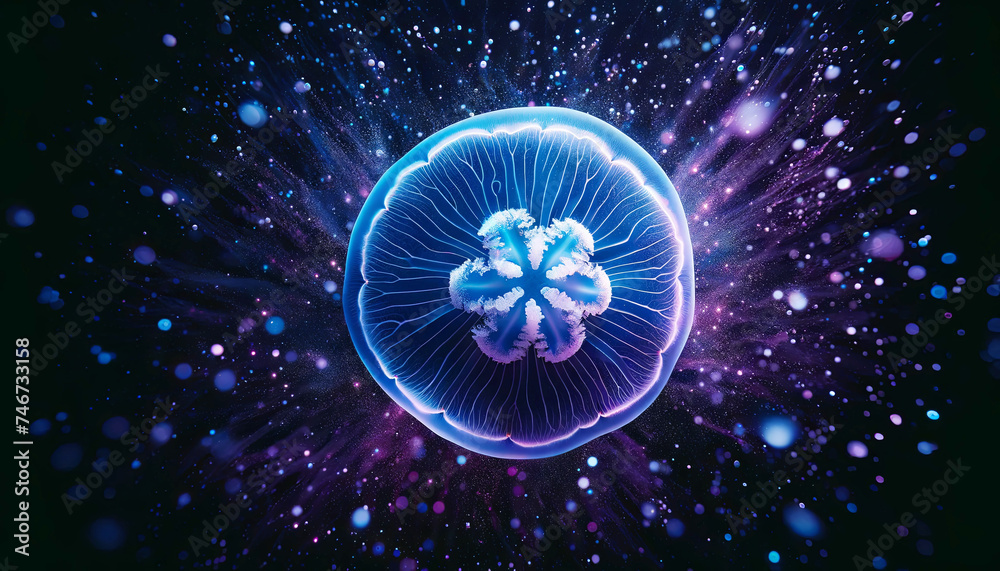 Close-up of Jellyfish, Stellar Medusa: Contemplations on Existence