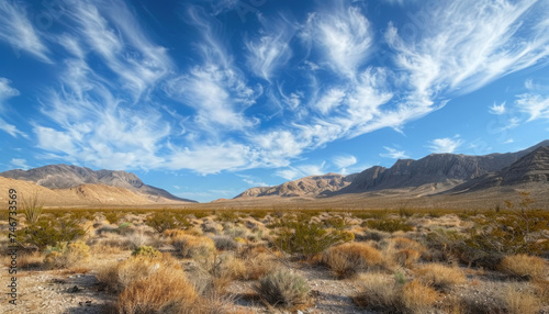 Nevada Mojave Desert, southern nevada, road in the desert, american desert, desert landscape, emty desert