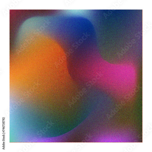 Grainy colorful gradient texture
