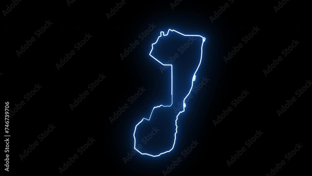 map of Omdurman in sudan with glowing neon effect map of Omdurman in sudan with glowing neon effect