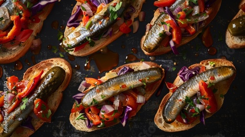 Quick Sardine Toasts with Fennel Seed and Chili