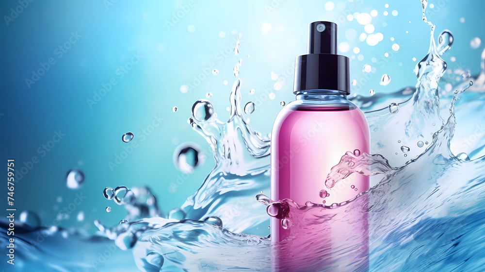 3D rendering cosmetics, advertising shooting 3D rendering cosmetics, advertising shooting