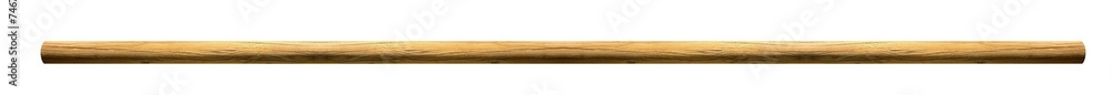 Long horizontal wooden beam on isolated transparent background Long horizontal wooden beam on isolated transparent background