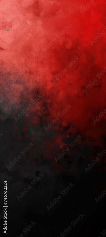 Ethereal Red and Black Smoke Texture Background