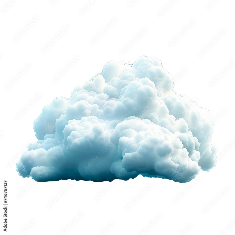 Cluster of Clouds Floating in the Sky Cluster of Clouds Floating in the Sky