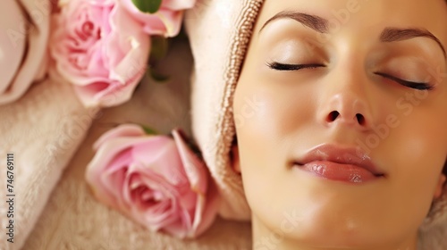facial skin care for beautiful women