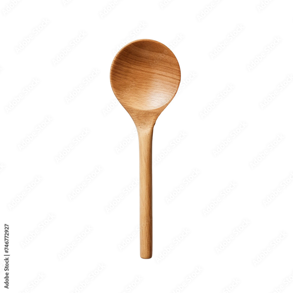 Handcrafted Wooden Ladle with a Long and Sturdy Handle Handcrafted Wooden Ladle with a Long and Sturdy Handle