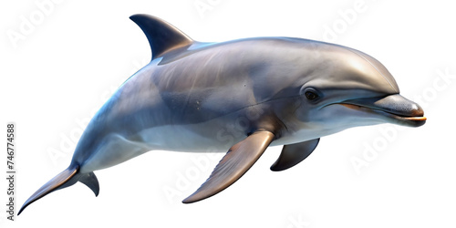 cute dolphins freestanding and transparent background 