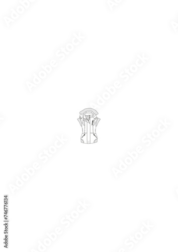 Woman vest