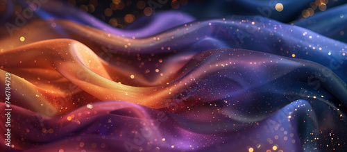 fabric background with space