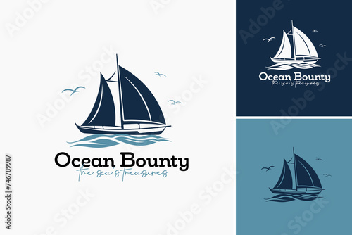 sailboat with a blue sail and white background suitable for nautical designs, summer-themed concepts, travel brochures, vacation advertisements.
