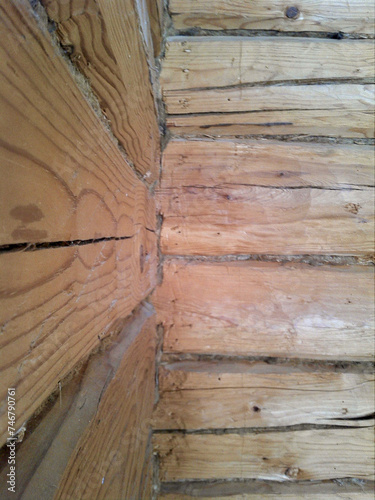 old wooden wall
