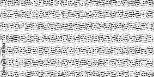 Dotted grid pattern background of dot points mesh, seamless vector pointillism texture. Halftone dotted grid pattern of abstract geometric different size dots mesh