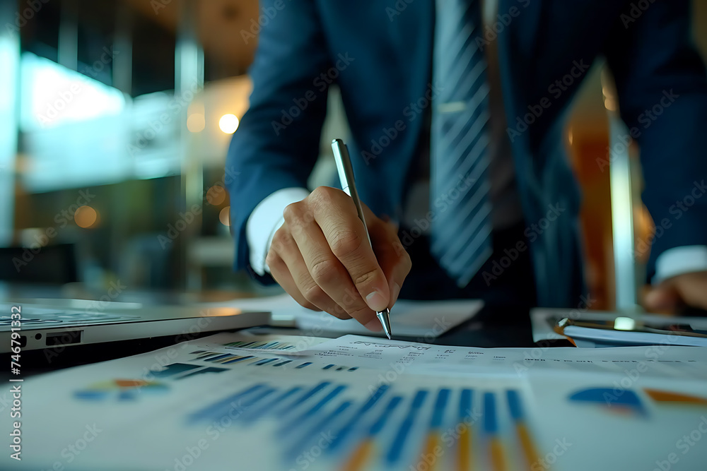 Business Professional Analyzing Graphs and Charts Business Professional Analyzing Graphs and Charts