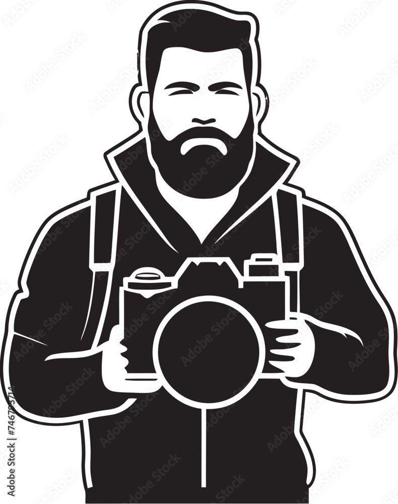 FocusFinesse Iconic Black Logo Design for Photography FrameFlair Vector Line Art Icon of Photographers Icon FocusFinesse Iconic Black Logo Design for Photography FrameFlair Vector Line Art Icon of Photographers Icon