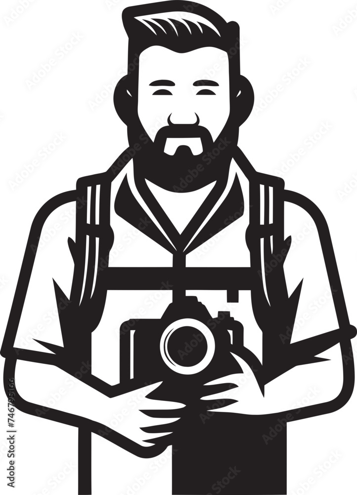 LensLines Vector Graphic of Photographers Line Art SnapSymphony Iconic Thick Line Art Photographer Emblem LensLines Vector Graphic of Photographers Line Art SnapSymphony Iconic Thick Line Art Photographer Emblem