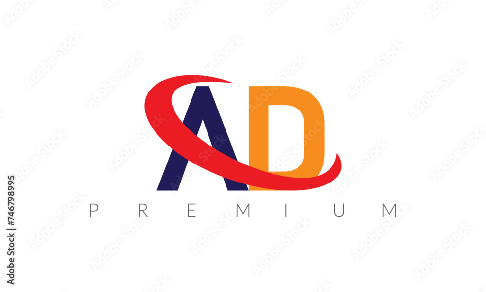 Latter Logo AD Template vector Abstract Monogram Symbol Latter Logo AD Template vector Abstract Monogram Symbol