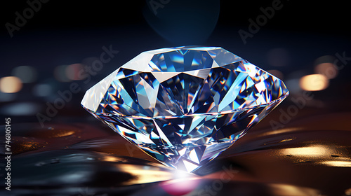 sparkling shiny diamonds