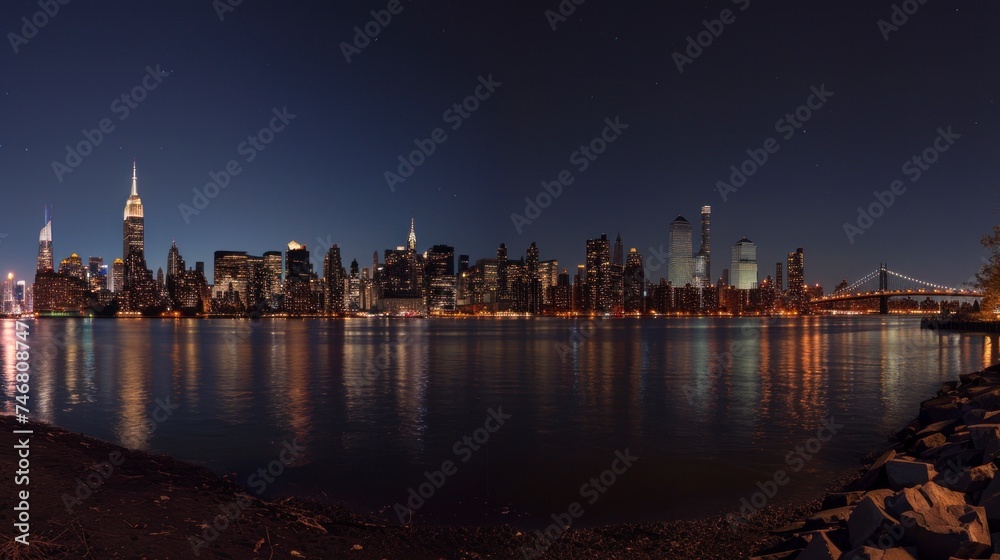 majestic view of a sunset of a city in the United States seen from a beautiful lake in high resolution and high quality majestic view of a sunset of a city in the United States seen from a beautiful lake in high resolution and high quality