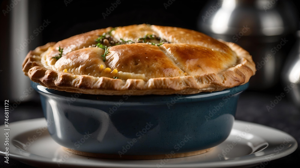 Fine dining Pot Pie