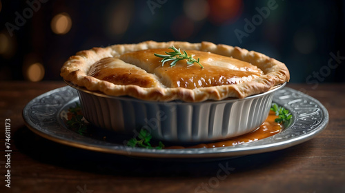 Fine dining Pot Pie