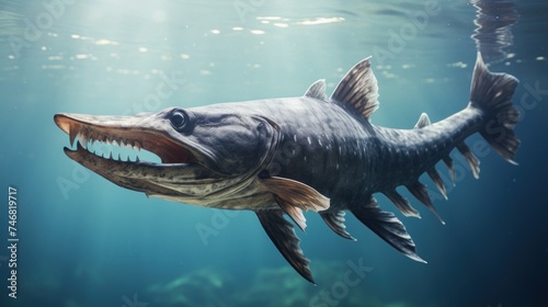 American Paddlefish Ai Generative