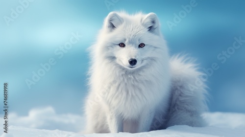 Arctic fox Ai Generative