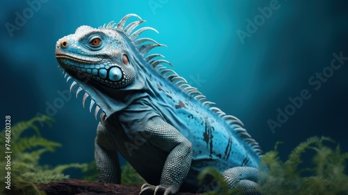 Blue Iguana Ai Generative