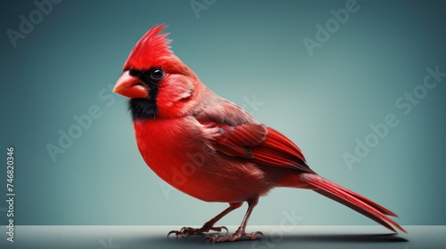 Cardinal bird Ai Generative © 3DLeonardo