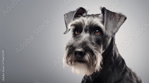  Cesky Terrier dog Ai Generative