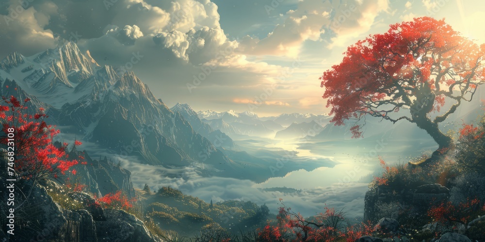 breathtaking landscapes of nature