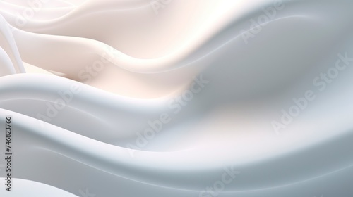 Abstract wavy background. 3d illustration.