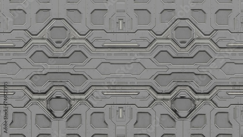 Texture material background Sci-Fi Panel 8 photo