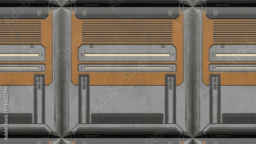 Texture material background Sci-Fi Panel 10