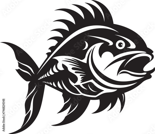 Tropicana Trove Vector Graphics of Tropical Fish Designs Azure Allegro Playful Freshwater Fish Logo Vectors