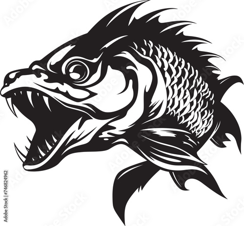 Coral Canvases Freshwater Fish Logo Icons Stream Synchrony Tropical Fish Vector Inspirations