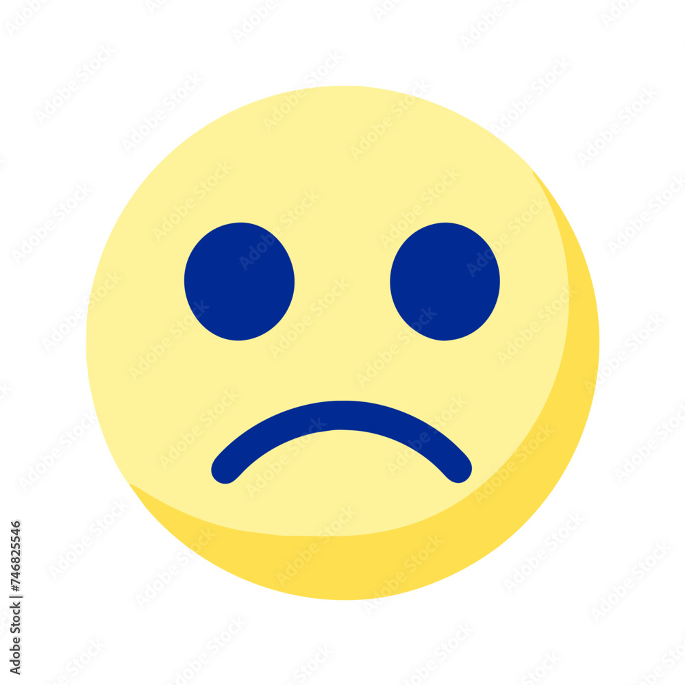 Fototapeta premium sad emoji