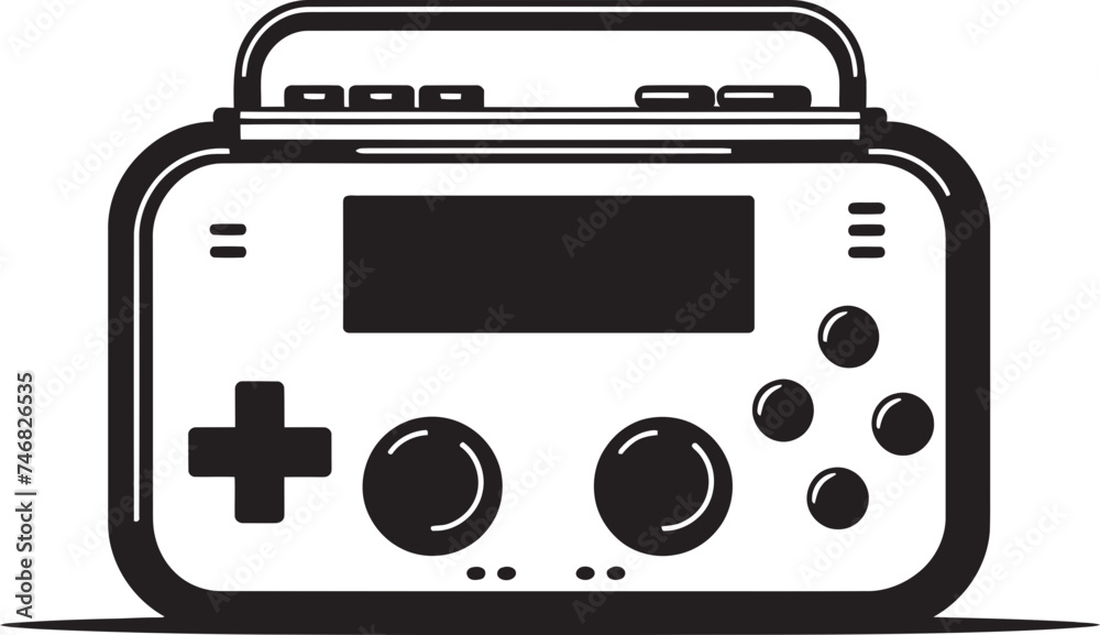 Retro Gaming Legacy Retro Portable Console Icon Pocket Sized Nostalgia Haven Vintage Console Emblem Retro Gaming Legacy Retro Portable Console Icon Pocket Sized Nostalgia Haven Vintage Console Emblem