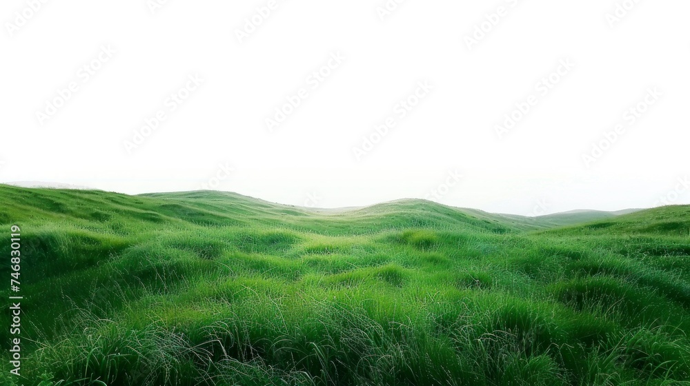 beautiful grass on white background in high resolution and high quality. green grass concept