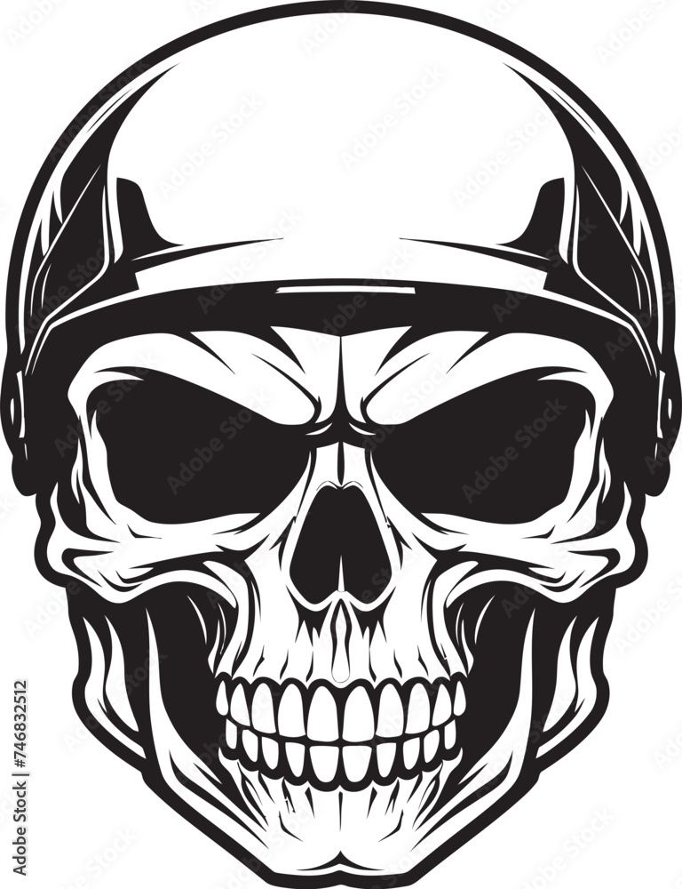 BoneKnight Helmeted Skull Logo Design SkullArmor Vector Logo with Skull in Helmet BoneKnight Helmeted Skull Logo Design SkullArmor Vector Logo with Skull in Helmet
