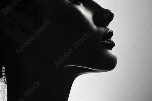 Beautiful Woman close up portrait