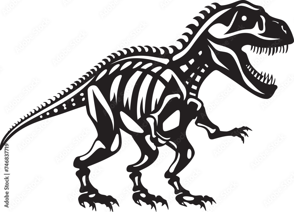 Primeval Power T Rex Vector Emblem Ancient Artifact Tyrannosaurus Icon Graphic Primeval Power T Rex Vector Emblem Ancient Artifact Tyrannosaurus Icon Graphic
